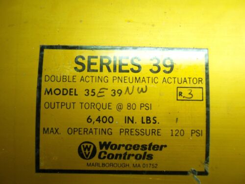 Series 39 Worcester 35 E 39 Nw Actuator
