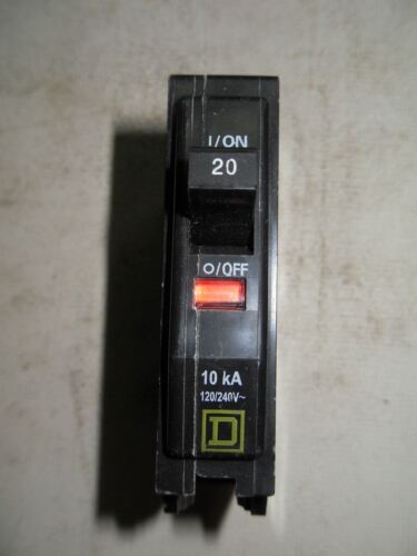 3 Square D Type QO Circuit Breakers