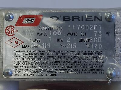 Ametek CW-918 LE70D2F1 O'Brien Heating Element