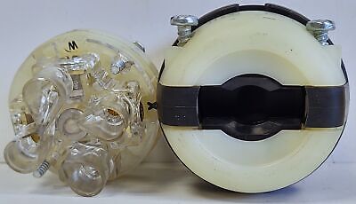 Hubbell HBL7411C 20 A 3 Phase 120/208 VAC Non-Grounding Male Twist-Lock Plug