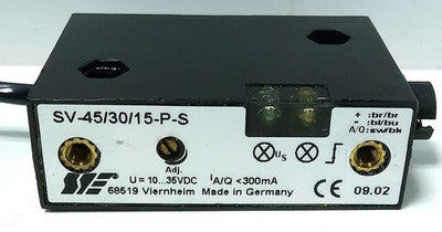 Balluff SV-45/30/15-P-S 10-36 V DC Amplifier for Capacitive Sensors