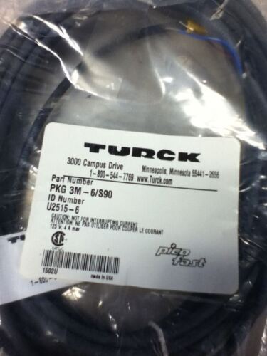 Turck PKG-3M-6/S90 Cordset
