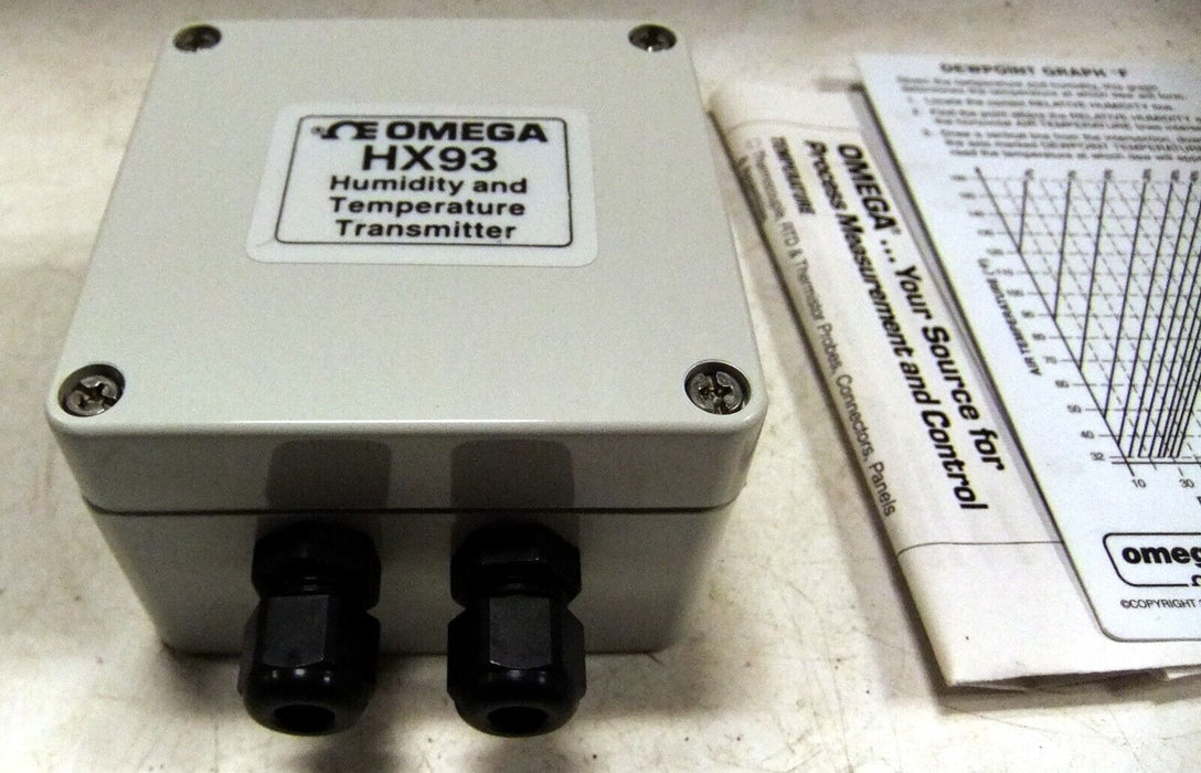 Omega Humidity and Temperature Transmitter HX93C