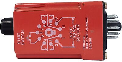 AMETEK National Controls T3K-10-461 120VAC 1-10 Sec Solid State Time Delay Relay