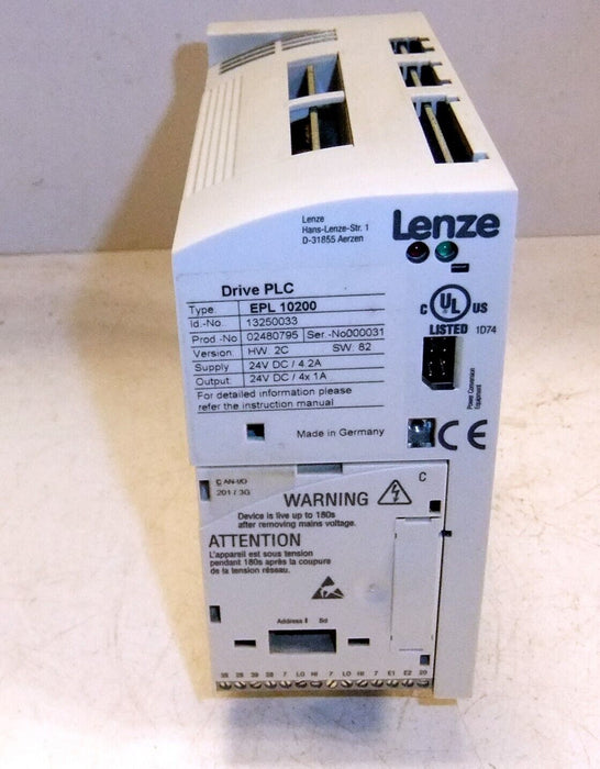 Lenze PLC Compact Drive EPL-10200