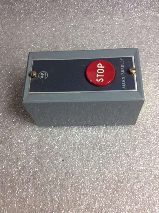 Allen-Bradley 800-1SA SERIES M PUSH BUTTON STOP STATION