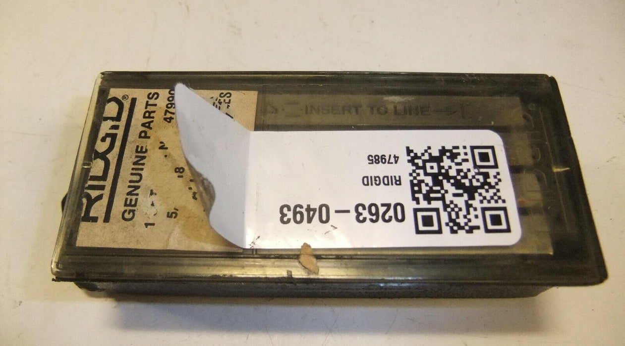 4 Ridgid Dies 5/16" 18 UNC 47990