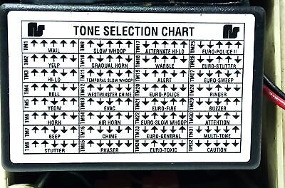 Federal Signal 50GC SelecTone 24 V AC/DC Siren w/ Adjustable Tones