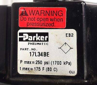 Parker 17L34BE Air Line Lubricator