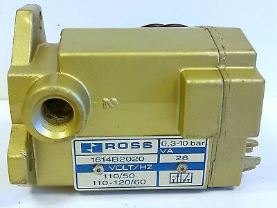 Ross Controls 1614B2020 110/120 V AC 3/2 Way Directional Control Valve