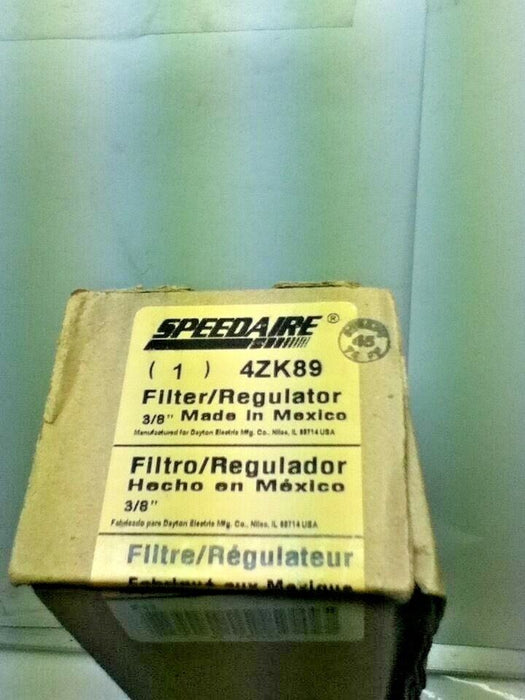 DAYTON / SPEEDAIRE 4ZK89 FILTER/REGULATOR