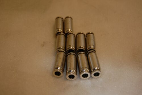 Numatics F-INB 100 104-000 Straight Tube Union Lot of 10