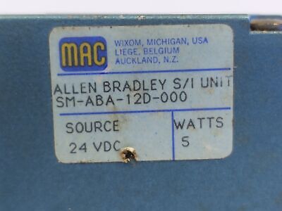 MAC Valves SM-ABA-12D-000 SMA-0686 Solenoid Valve