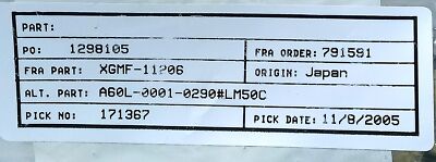 FANUC A60L-0001-0290#LM50C 5 A 2-Pin Fuse