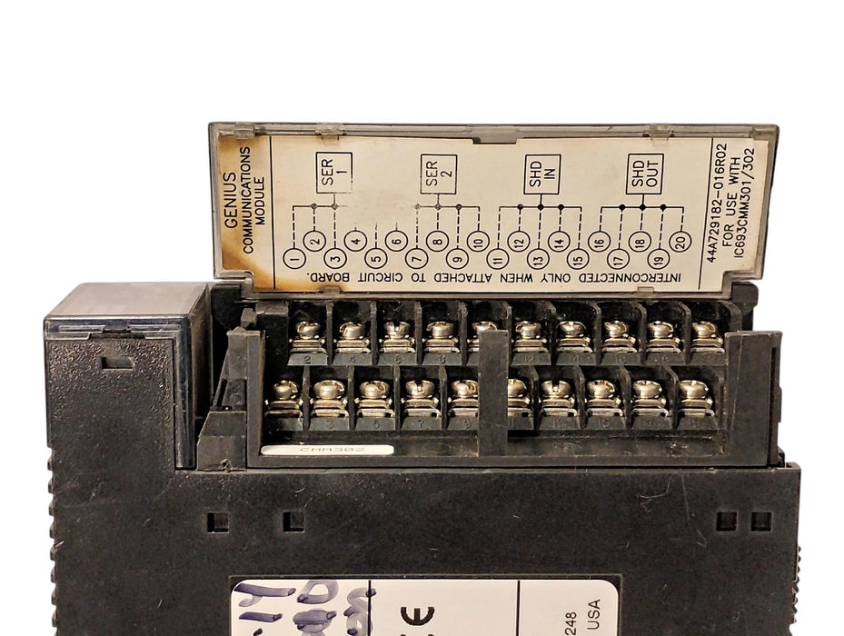 GE Fanuc IC633CMM302L Enhanced Genuis PLC Communications Module
