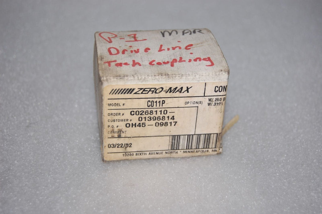 Zero-Max Coupling CO11P