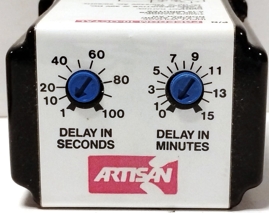 Artisan FREEDOM10/OCTAL 24-240 V AC 5 A Adjustable Delay-On Time Delay Relay
