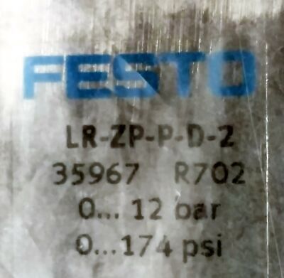 Festo LR-ZP-P-D-2 Pressure Regulating Valve