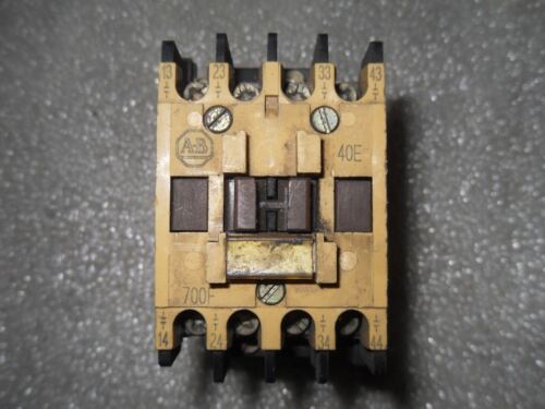 1 Allen-Bradley 700-F400A1 4 POLE 120VAC RELAY