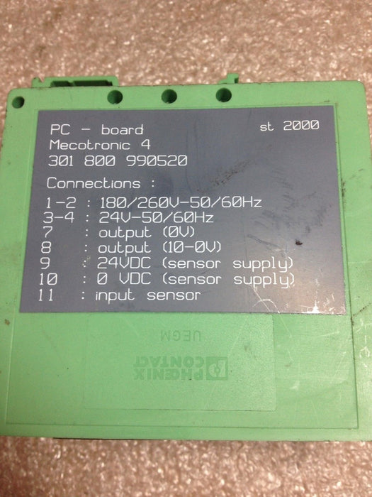 Phoenix Contact Mecotronic 301-800-990520