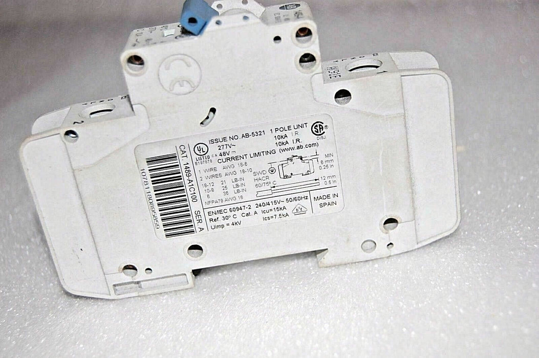 Allen-Bradley 1489 A1C100 Circuit Breaker