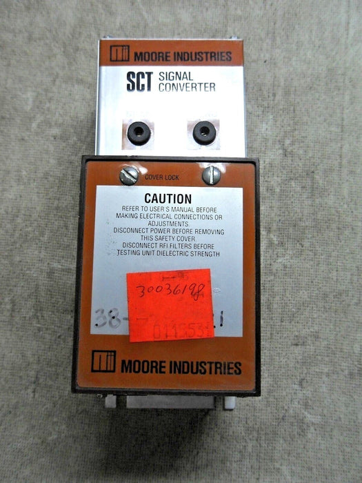 Moore Industries Sct/4-20Ma/1-5V/117Ac-Rfc-Tx Signal Converter