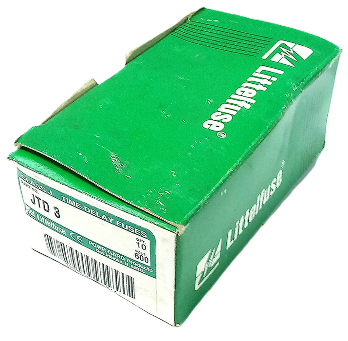 Littelfuse JTD 3 600 V AC 3 A Class J Current-Limiting Time-Delay Fuses