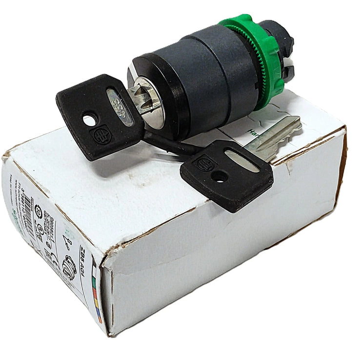 Schneider Electric ZB5-AG4 HARMONY 2 Position 22 mm Key Selector Switch Actuator