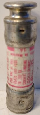 Ferraz Shawmut TR1R 250 V AC 1 A Tri-onic Time Delay Fuse - Lot of 4
