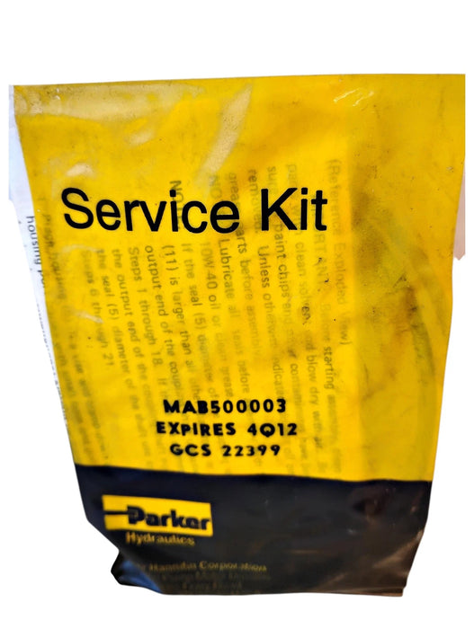 Parker MAB500003 Service Kit for MAB Series Hydraulic Motors