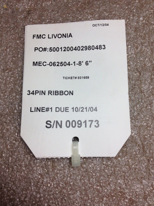 6 Madison Electronics 009173 34 Pin Ribbon Cable