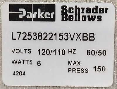 Parker L7253822153VXBB Solenoid Valve