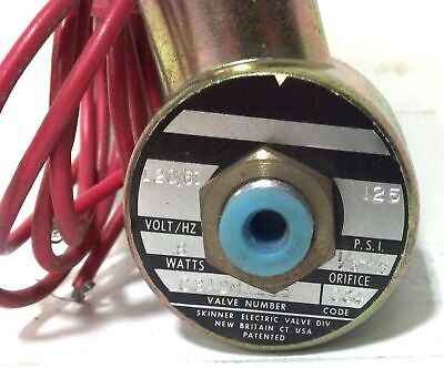 Skinner C3ADM1125 120 / 60 125 PSI 1/16" Solenoid Valve