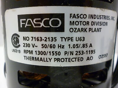 Heatcraft 2531195 Motor