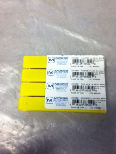 LOT OF 4 MORSE CUTTING TOOLS