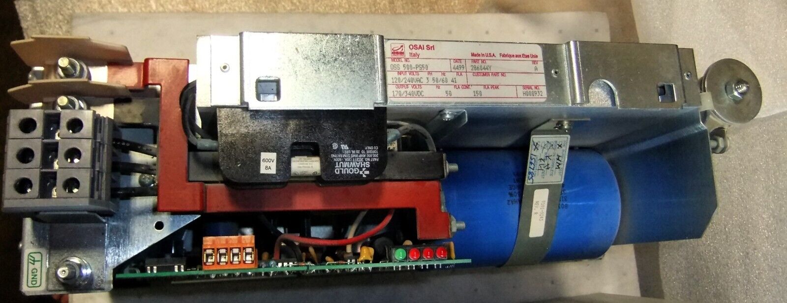 OSAI OS500 Power Supply OSS500-PS50