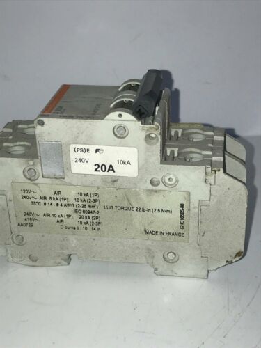 Merlin Gerin D 20A Circuit Breaker
