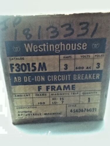 Westinghouse 454D676G21 Circuit Breaker