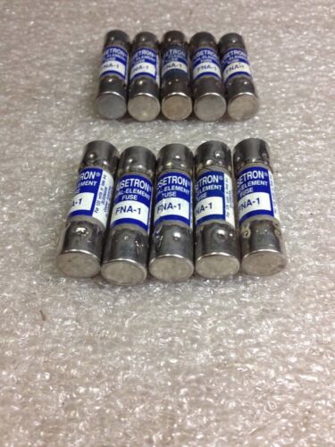 10 Bussmann FNA-1 Fuses