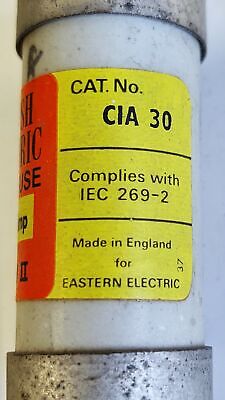 English Electric CIA-30 FORMⅡ 30 A 600 V HRC Fuse