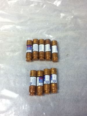 LOT OF 9 Bussmann FRN-R-5 FUSES