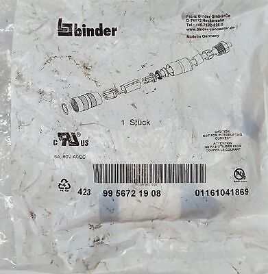 Binder 9956721908 / 99-5672-19-08 Shielded Cable Connector Kit