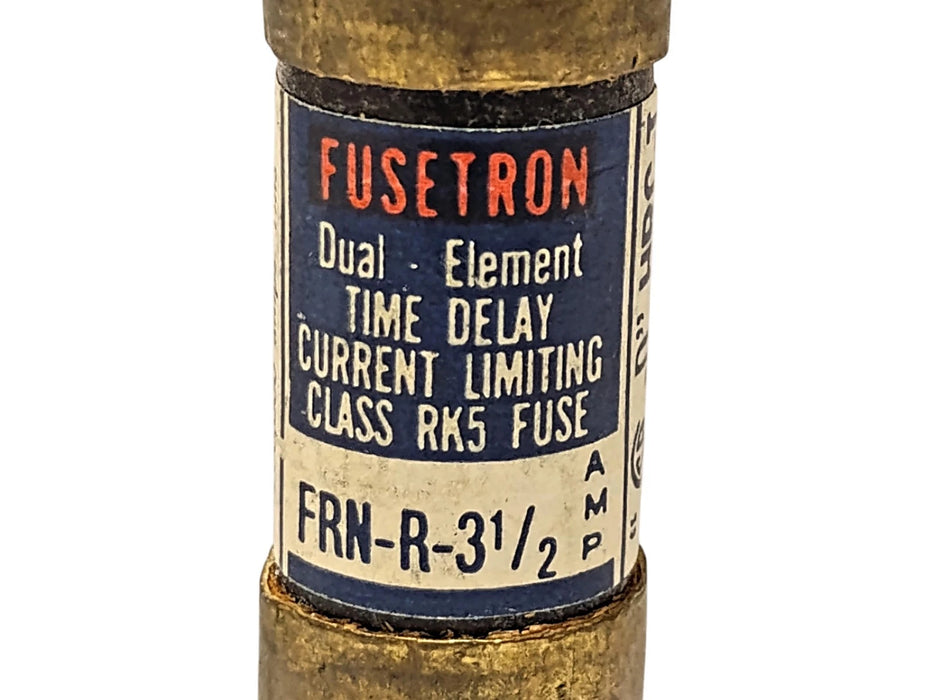 Bussmann FRN-R-3-1/2 250 V AC 3.5 A Current-Limiting Time-Delay Fuses