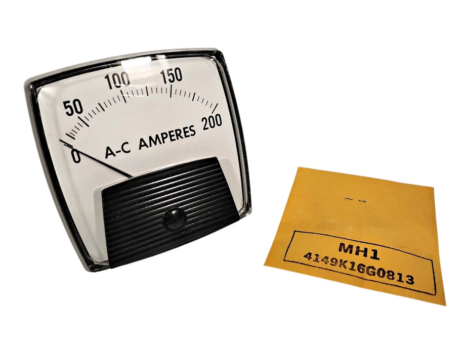 Yokogawa 250340LSRL 0-200 AC Amperes Ammeter/Panel Meter
