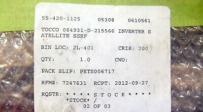 Tocco 084931 D-215566 Inverter Satellite SSRF