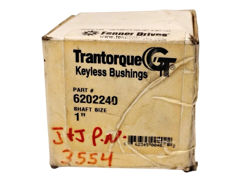 Fenner Drives 6202240 1 in Trantorque Keyless Bushing