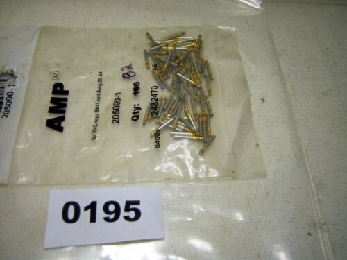 Lot of 82 Amp Crimp Pins 24-20