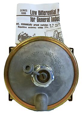 Dwyer 1823-20 Series 1800 Low Differential Pressure Switch