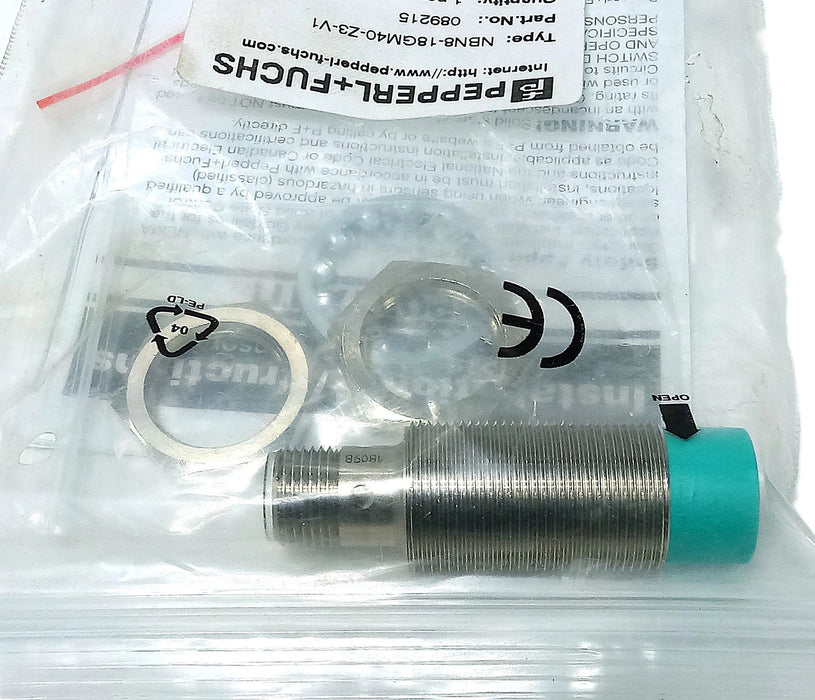 Pepperl Fuchs NBN8-18GM40-Z3-V1 089215 5-60 V DC Inductive Proximity Sensor