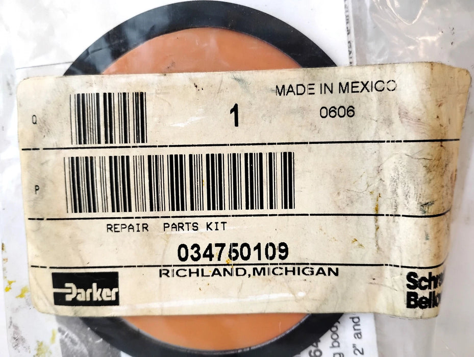 Parker 034750109 Repair Kit for 0R Series Quick Exhaust Valves